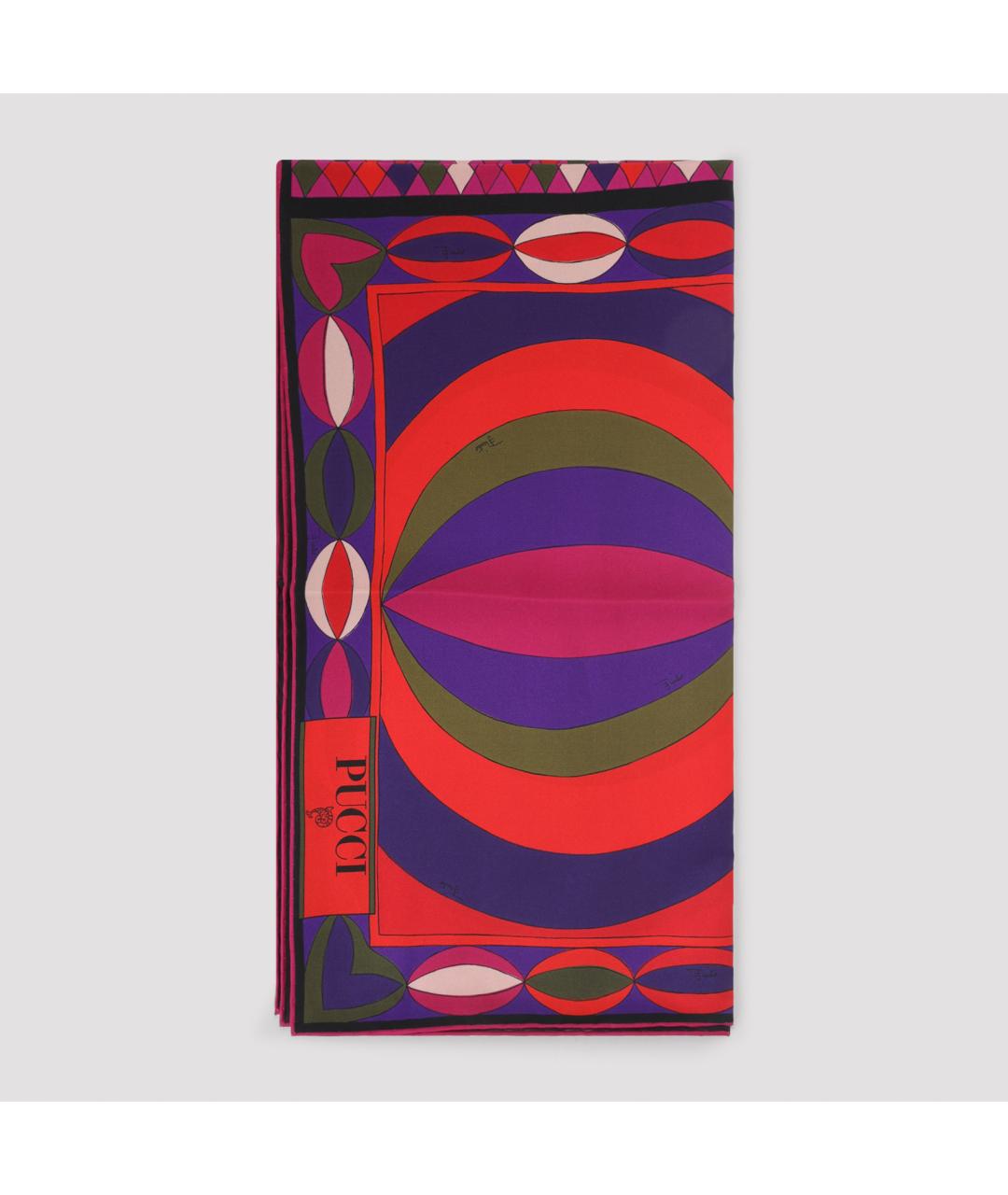 PUCCI Мульти шелковый платок, фото 3