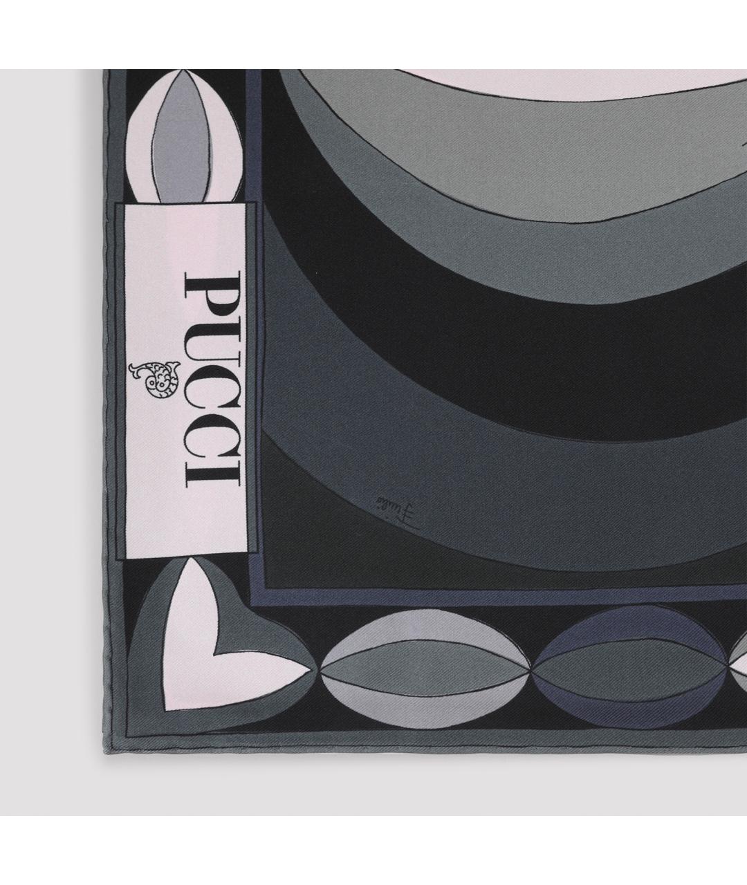 PUCCI Мульти шелковый платок, фото 3