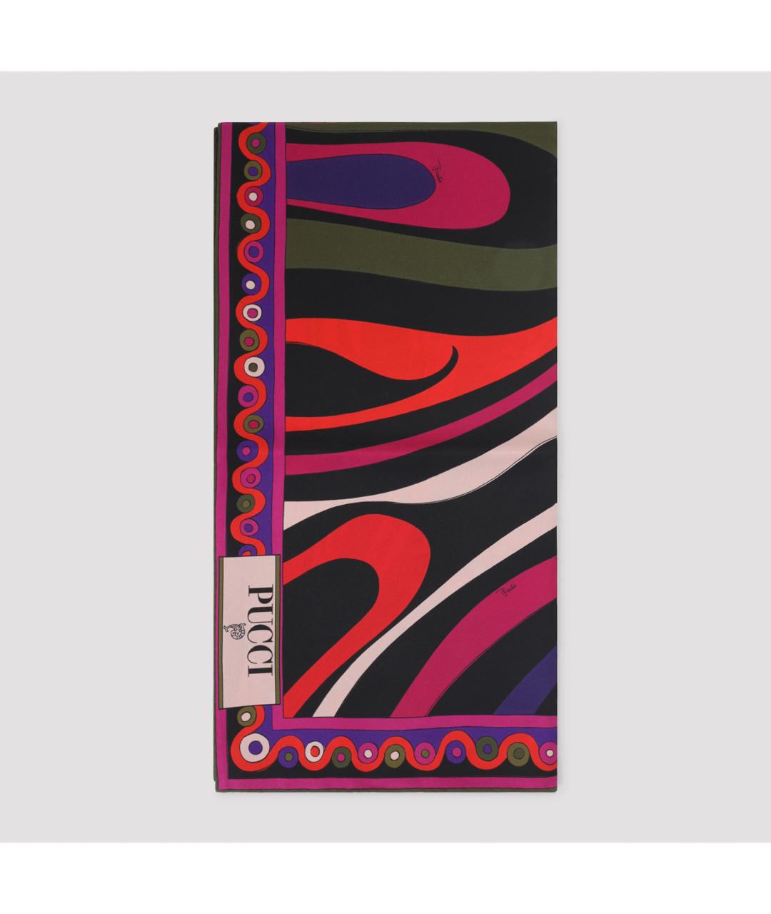 PUCCI Мульти шелковый платок, фото 2