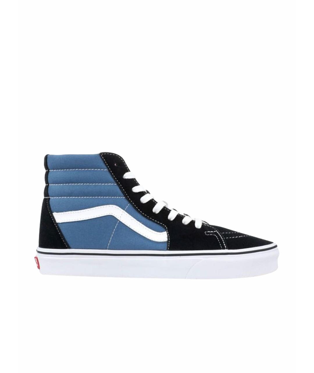 VANS Синие замшевые кроссовки, фото 1