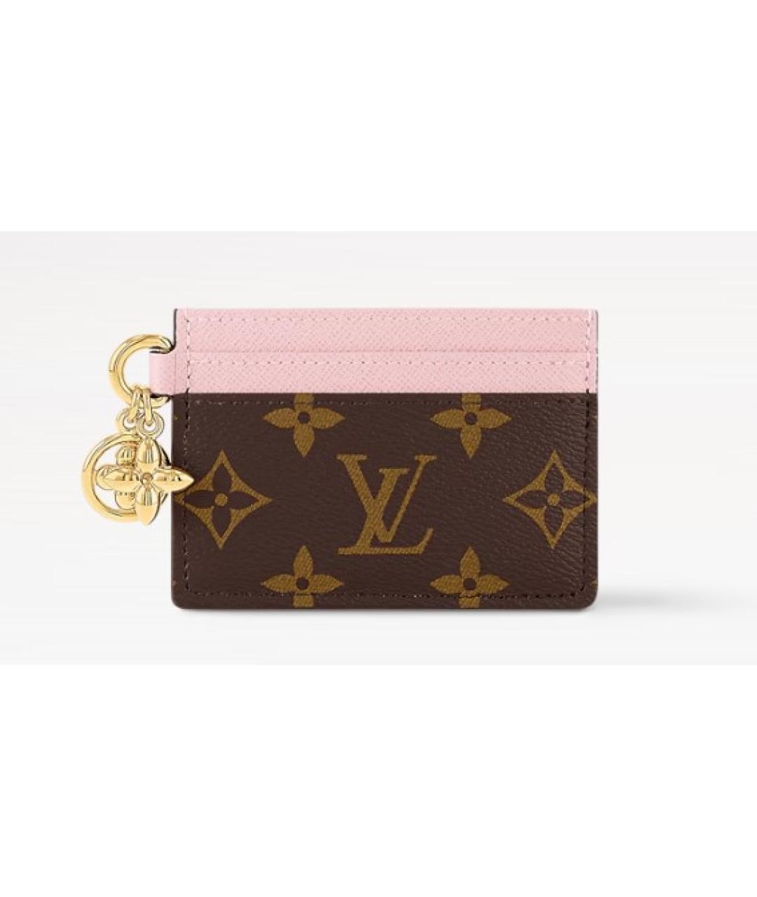 LOUIS VUITTON Коричневая визитница, фото 6