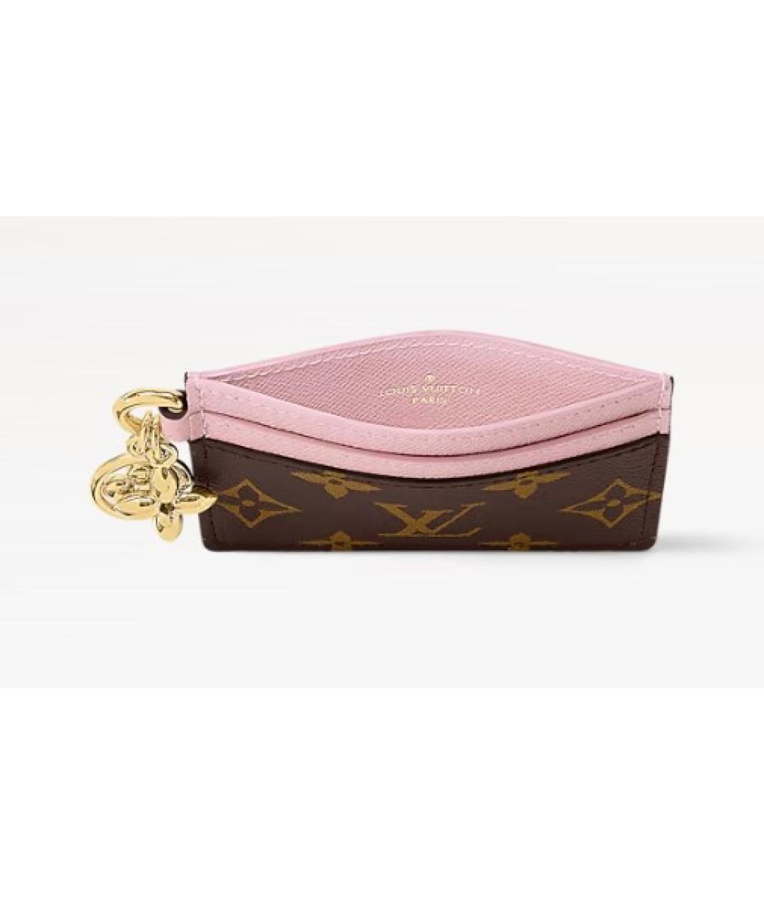 LOUIS VUITTON Коричневая визитница, фото 4