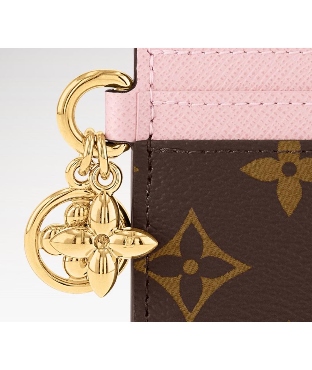 LOUIS VUITTON Коричневая визитница, фото 2