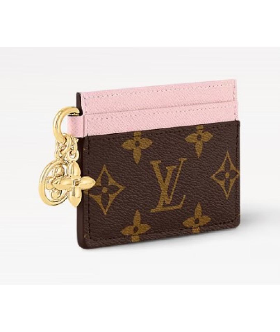 LOUIS VUITTON Коричневая визитница, фото 3