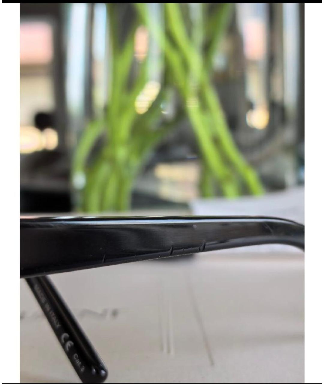 SAINT LAURENT Черные пластиковые солнцезащитные очки, фото 4