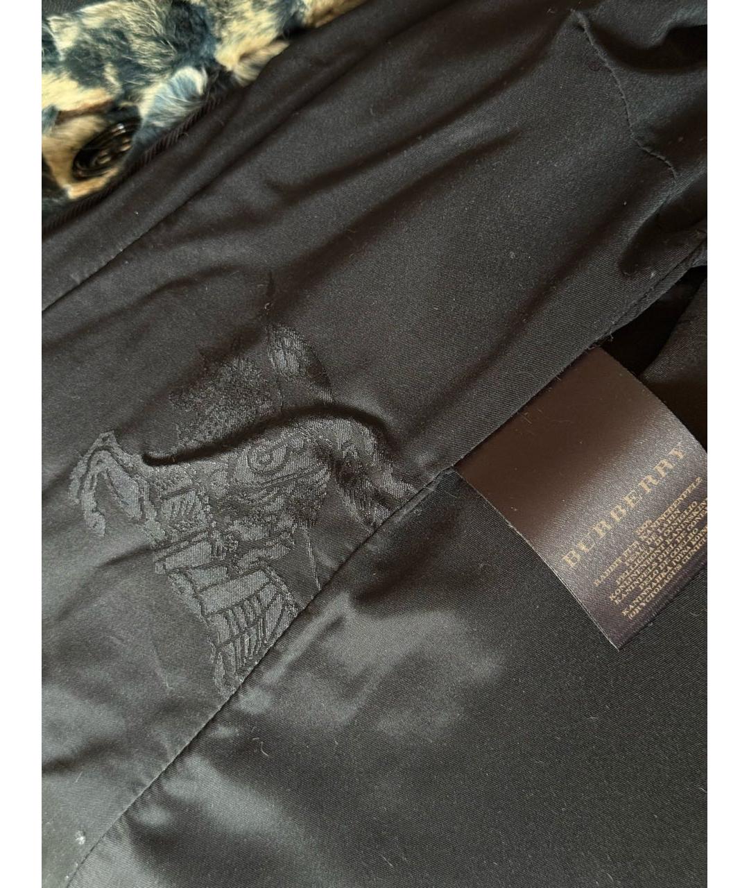 BURBERRY Мульти меховая шуба, фото 7