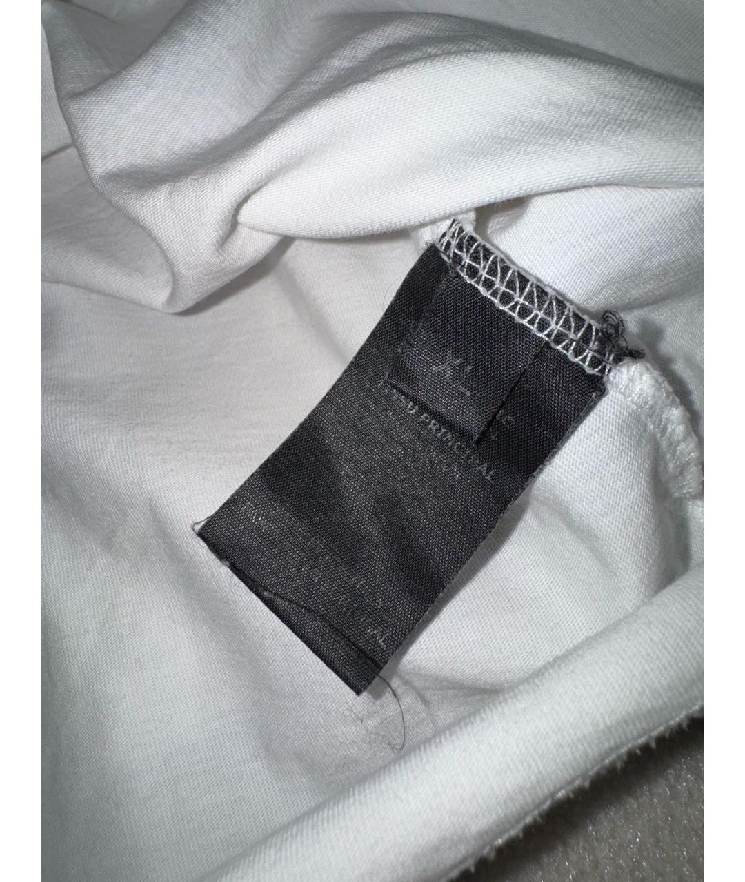 VETEMENTS Белая хлопковая футболка, фото 6