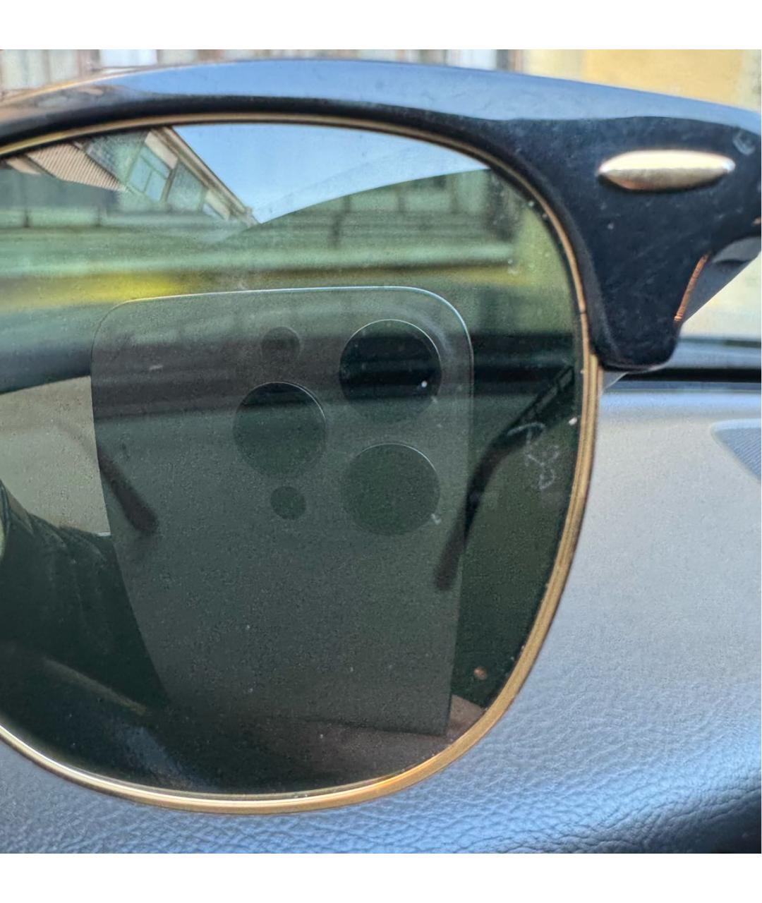RAY BAN Зеленые пластиковые солнцезащитные очки, фото 3