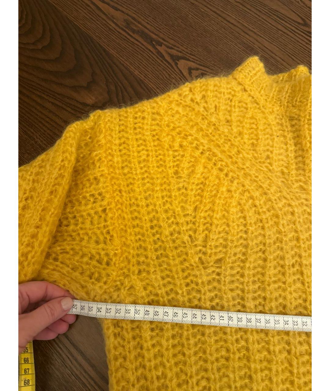 ISABEL MARANT Желтый джемпер / свитер, фото 4