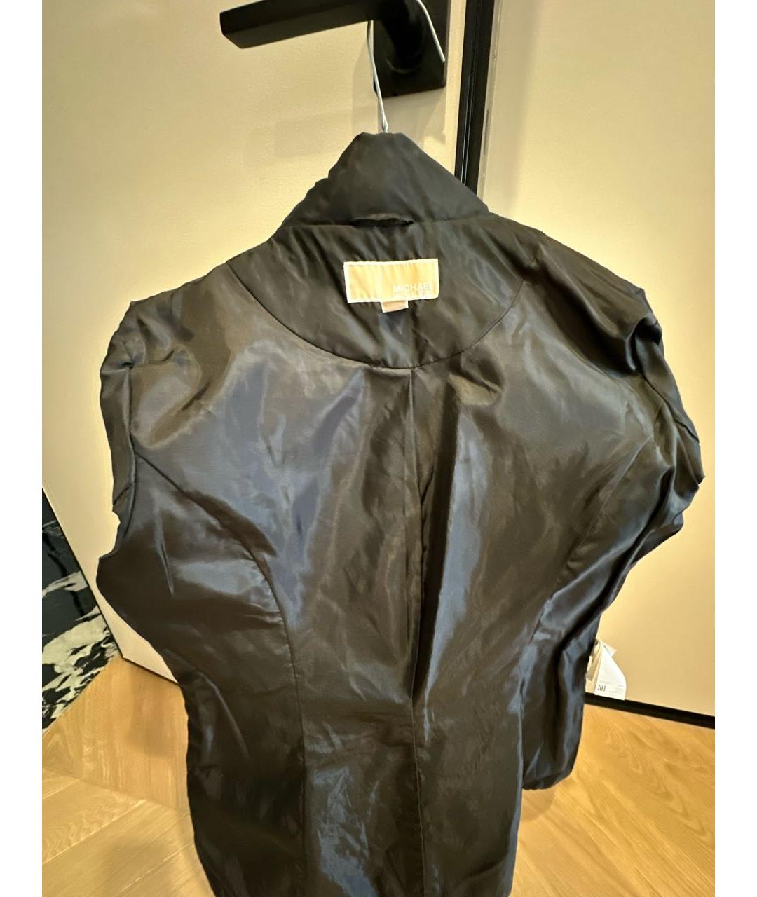 MICHAEL MICHAEL KORS Черная полиэстеровая куртка, фото 3
