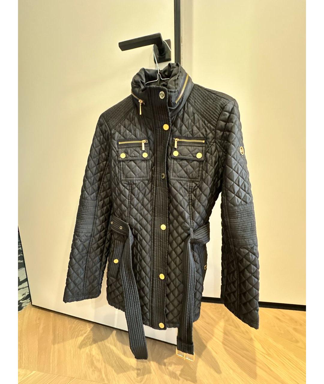 MICHAEL MICHAEL KORS Черная полиэстеровая куртка, фото 5