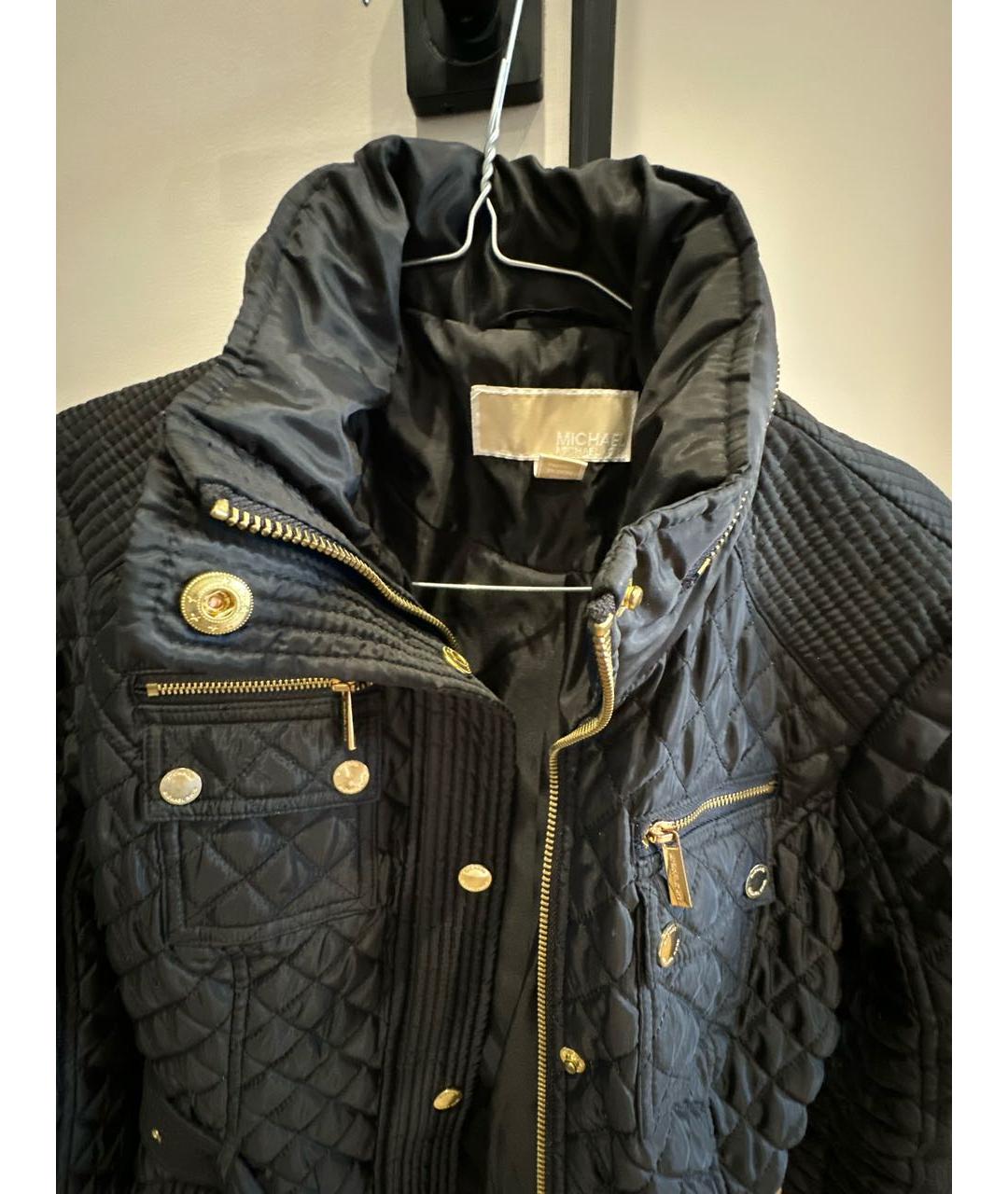 MICHAEL MICHAEL KORS Черная полиэстеровая куртка, фото 4