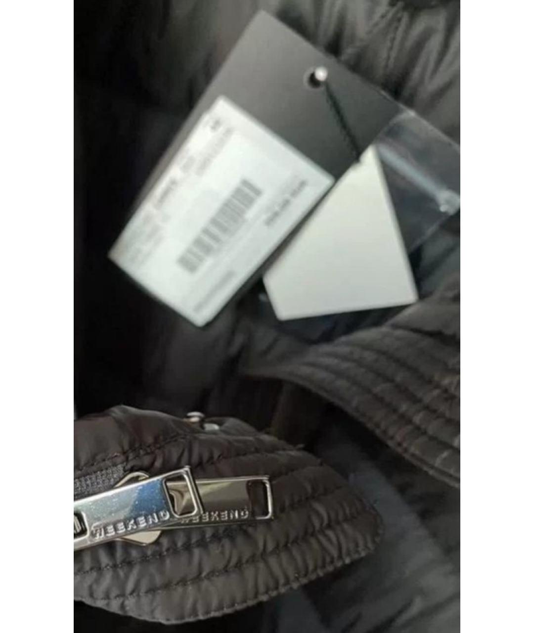 WEEKEND MAX MARA Черный пуховик, фото 2