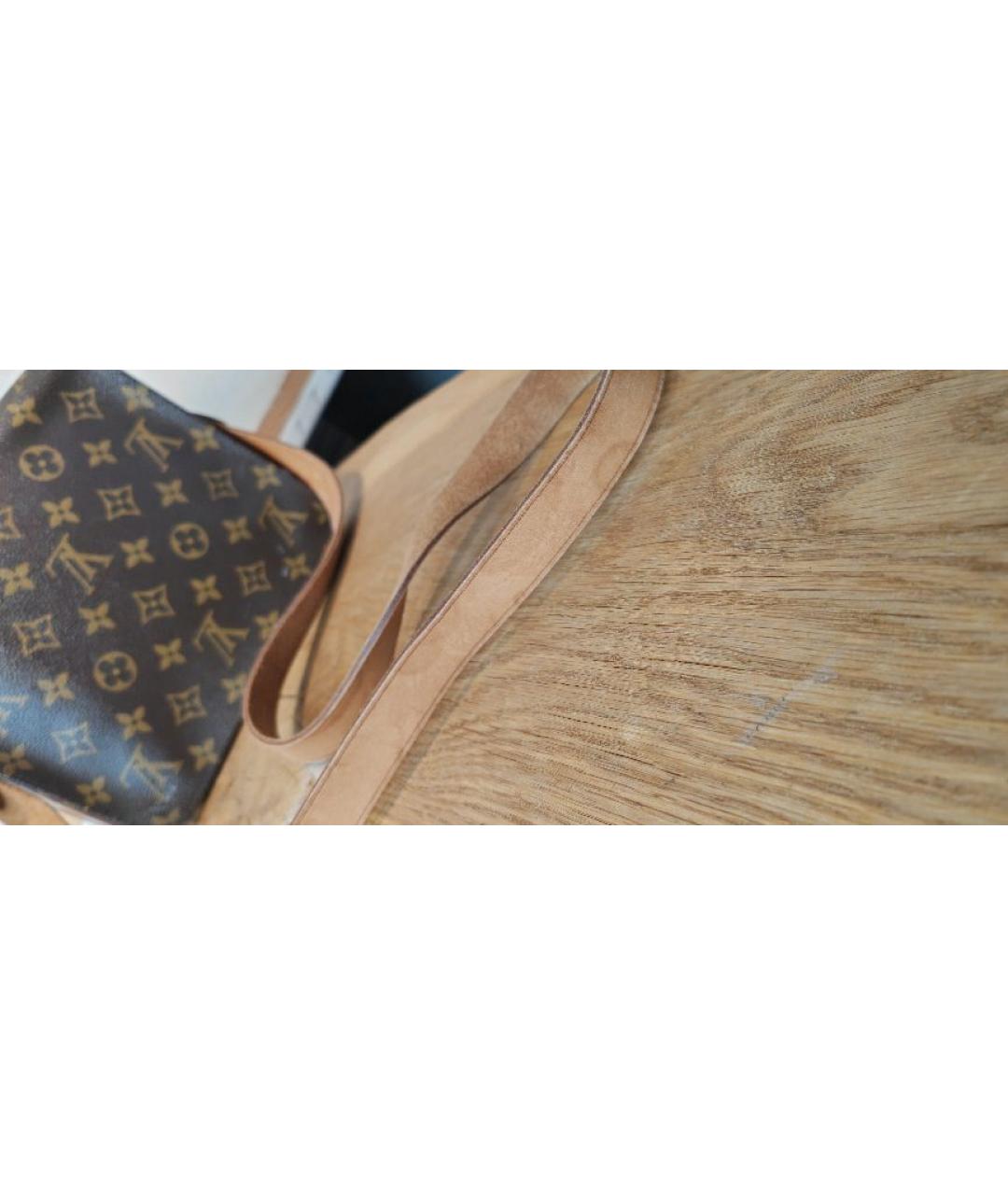 LOUIS VUITTON Коричневая сумка через плечо, фото 7