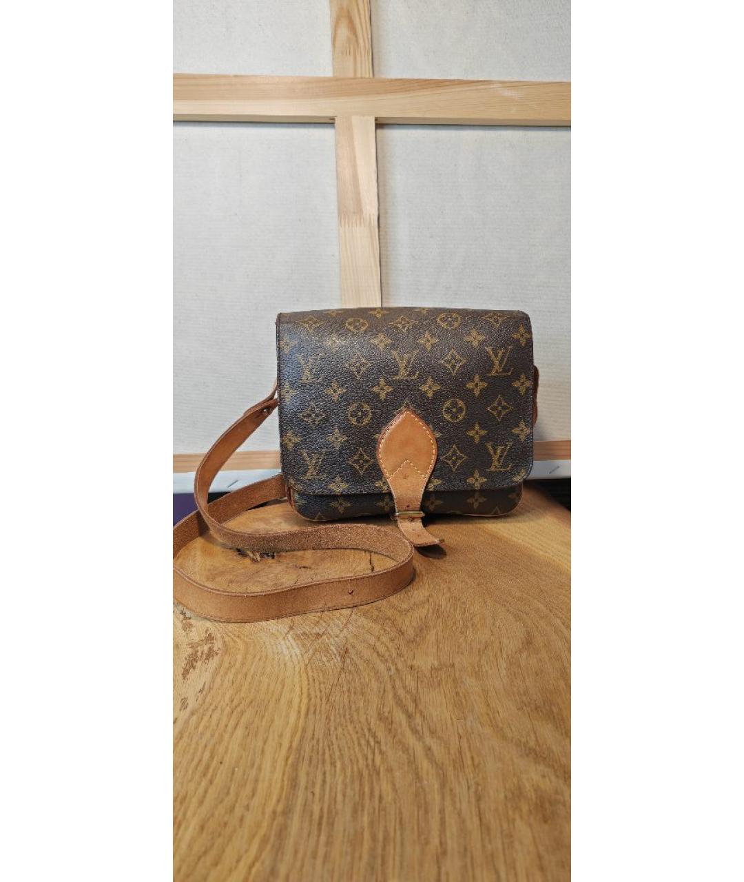 LOUIS VUITTON Коричневая сумка через плечо, фото 10