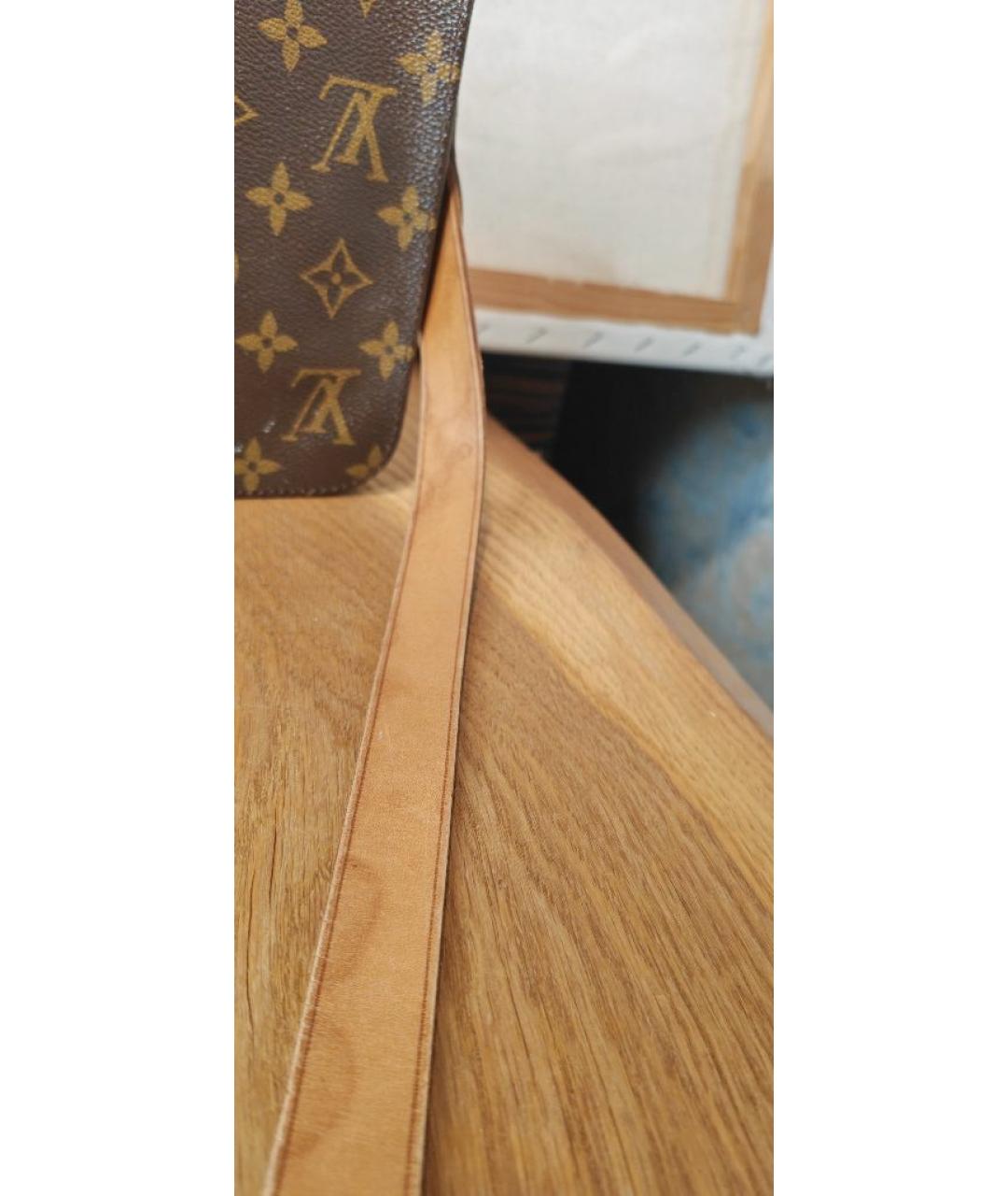 LOUIS VUITTON Коричневая сумка через плечо, фото 6