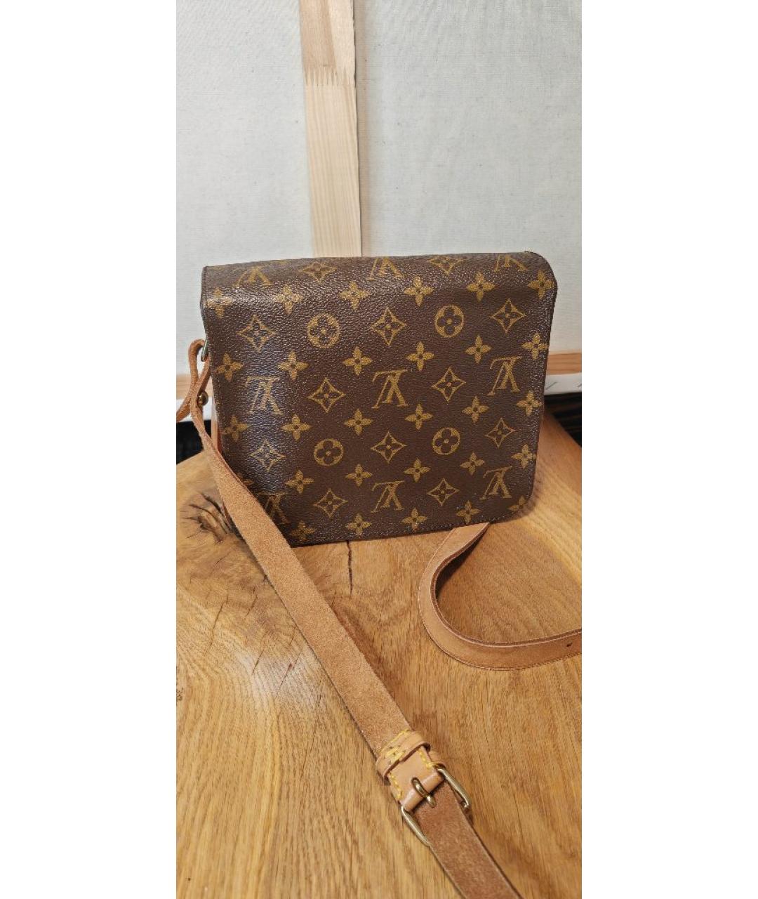 LOUIS VUITTON Коричневая сумка через плечо, фото 9