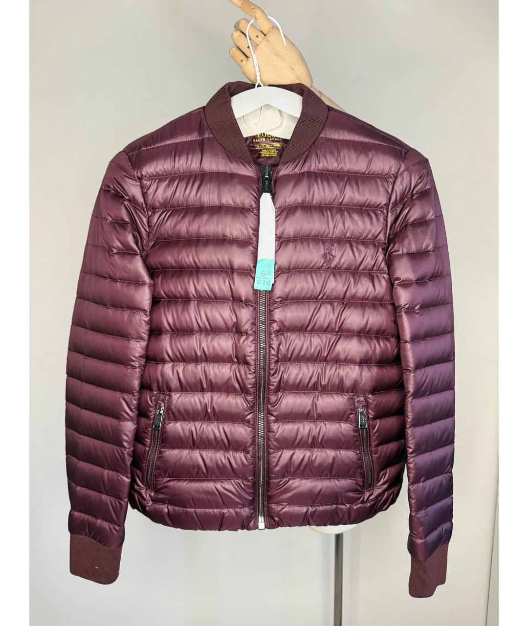 POLO RALPH LAUREN Бордовая куртка, фото 9