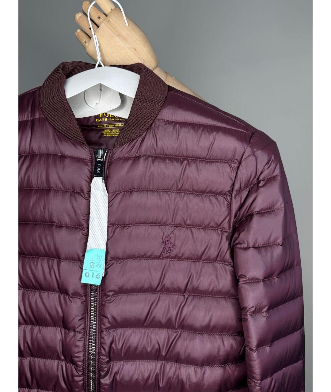 POLO RALPH LAUREN Бордовая куртка, фото 3