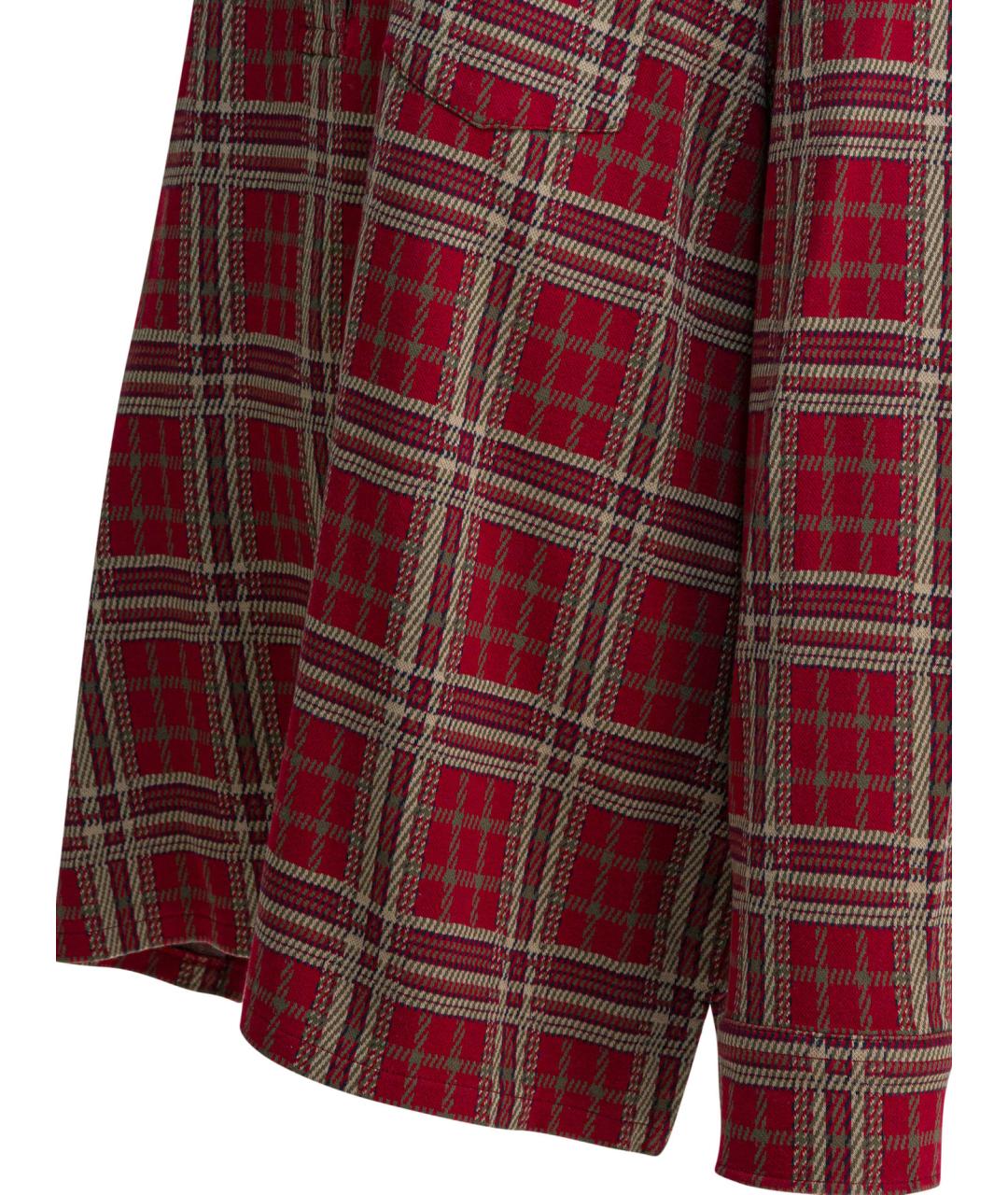 ISABEL MARANT Красная хлопковая рубашка, фото 4