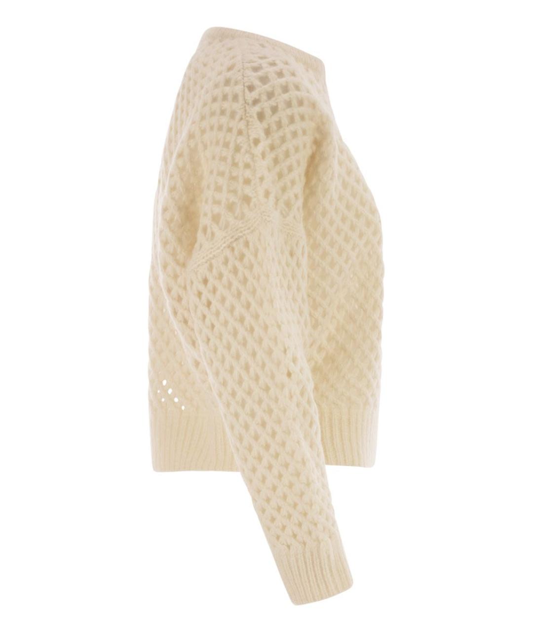 MAX MARA Бежевый кашемировый джемпер / свитер, фото 3