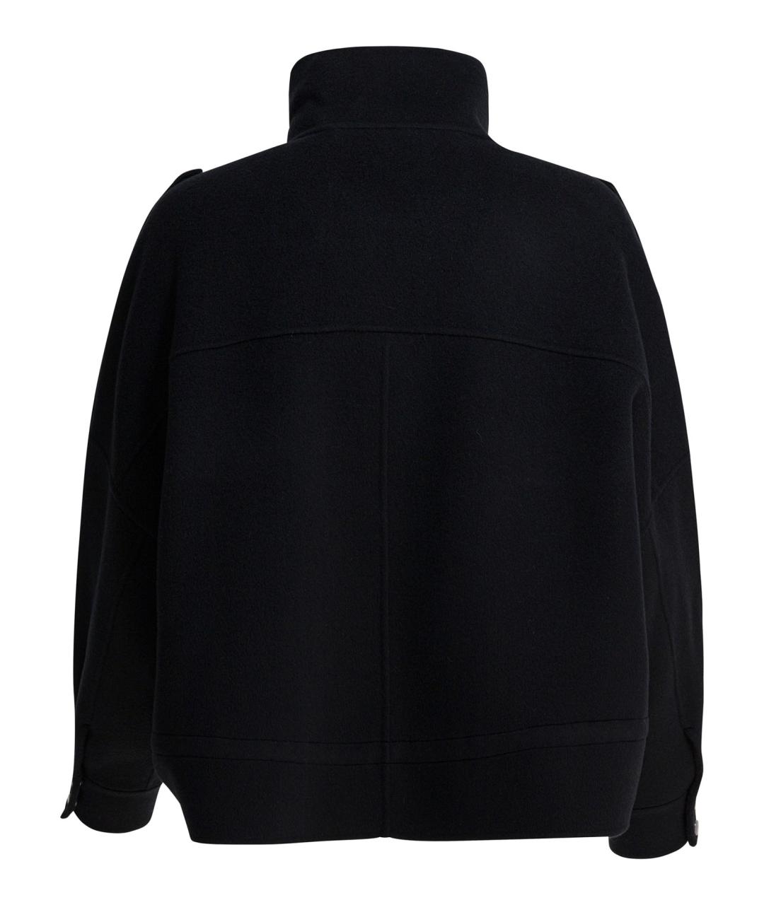 PINKO Черная шерстяная куртка, фото 2