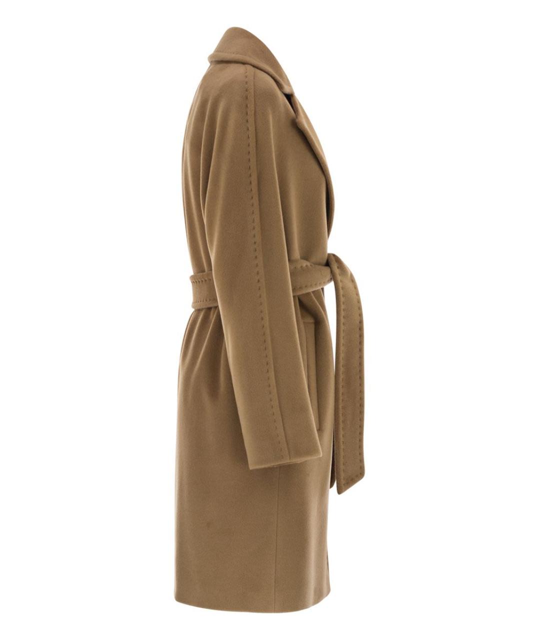 MAX MARA Бежевое шерстяное пальто, фото 2