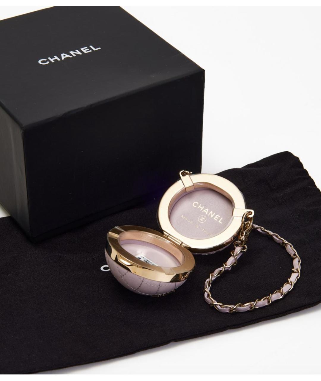 CHANEL Розовый брелок, фото 3