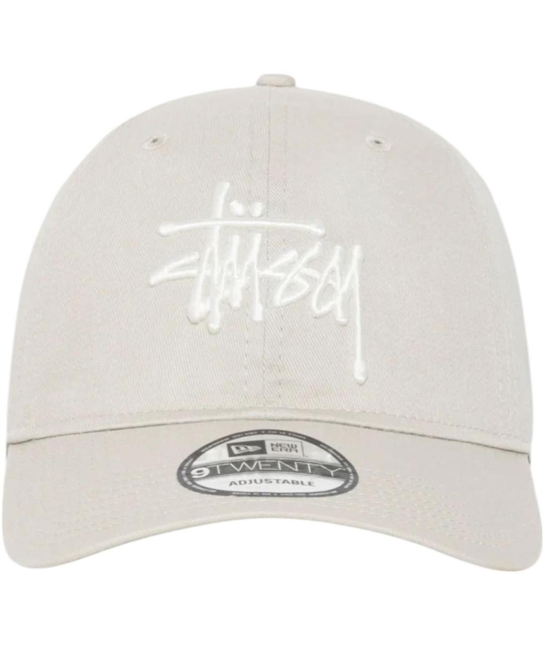 STUSSY Белая хлопковая кепка/бейсболка, фото 1