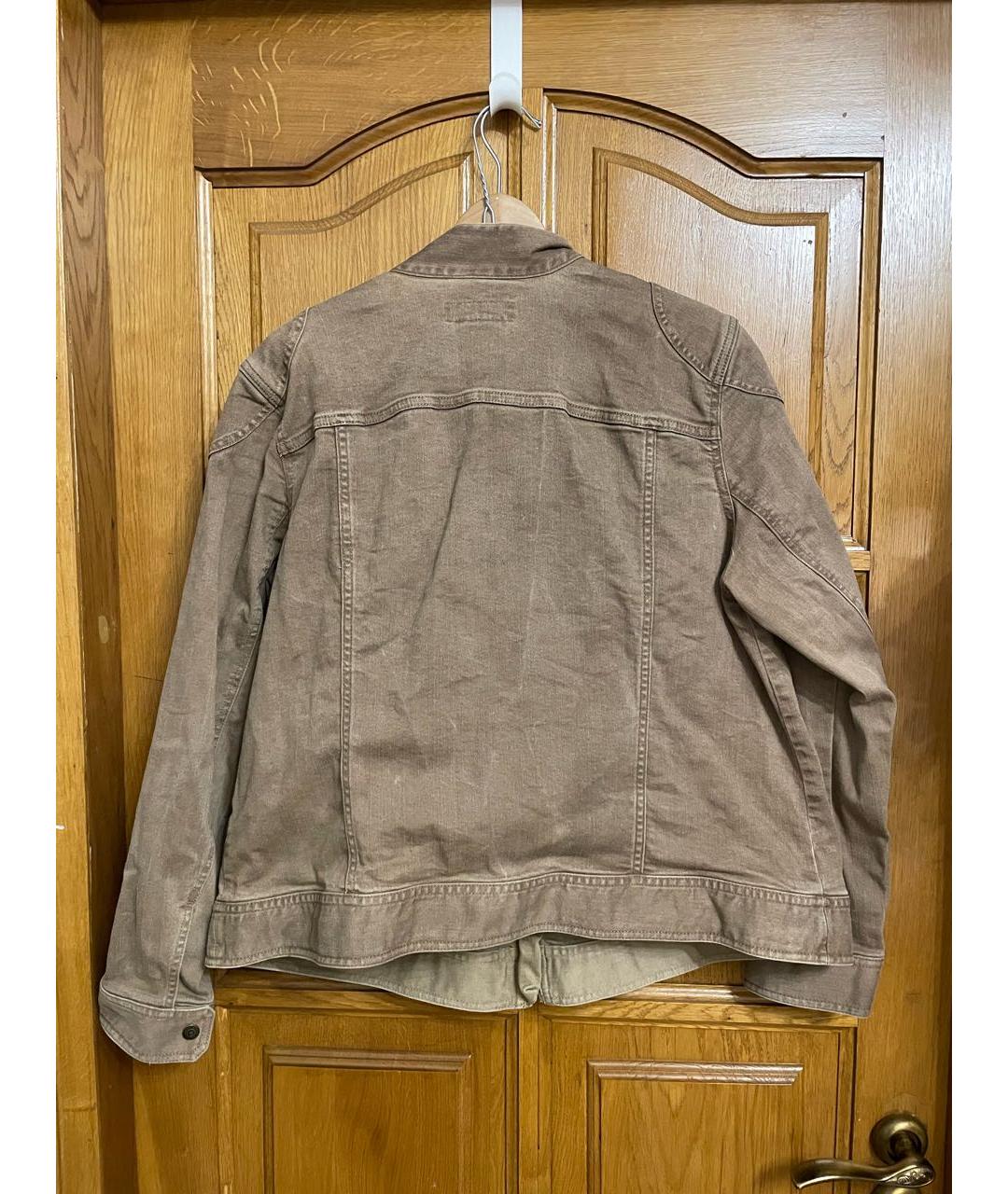 RALPH LAUREN Бежевая хлопковая куртка, фото 2