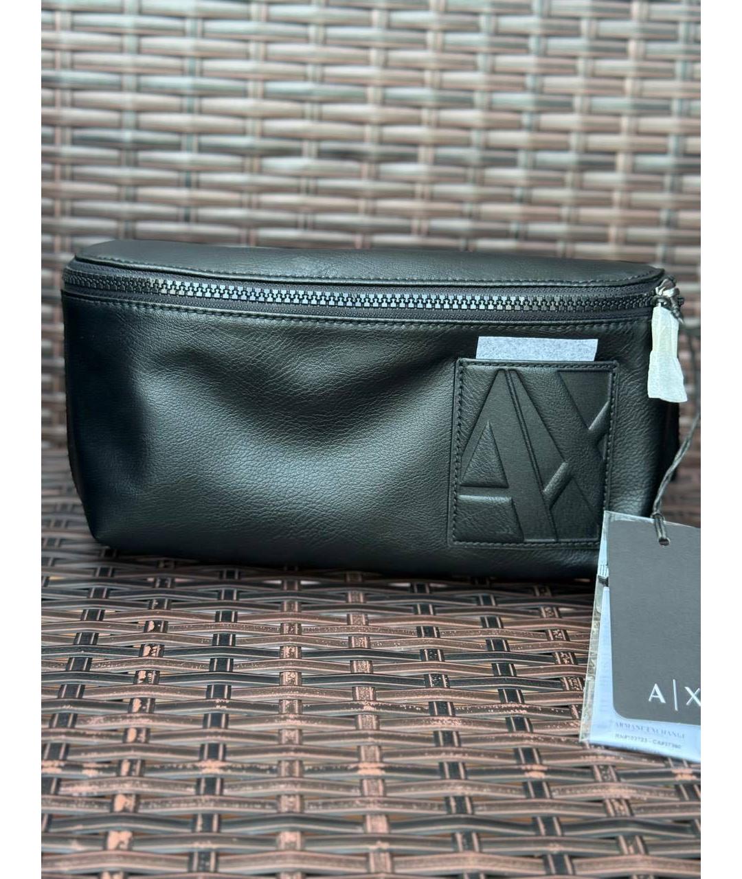 ARMANI EXCHANGE Черная поясная сумка, фото 7
