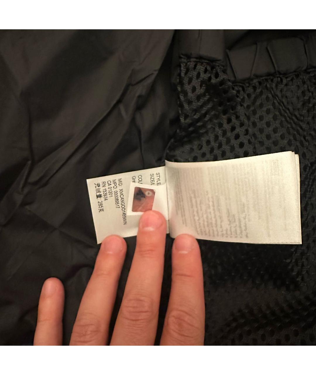 CANADA GOOSE Антрацитовая полиэстеровая парка, фото 7