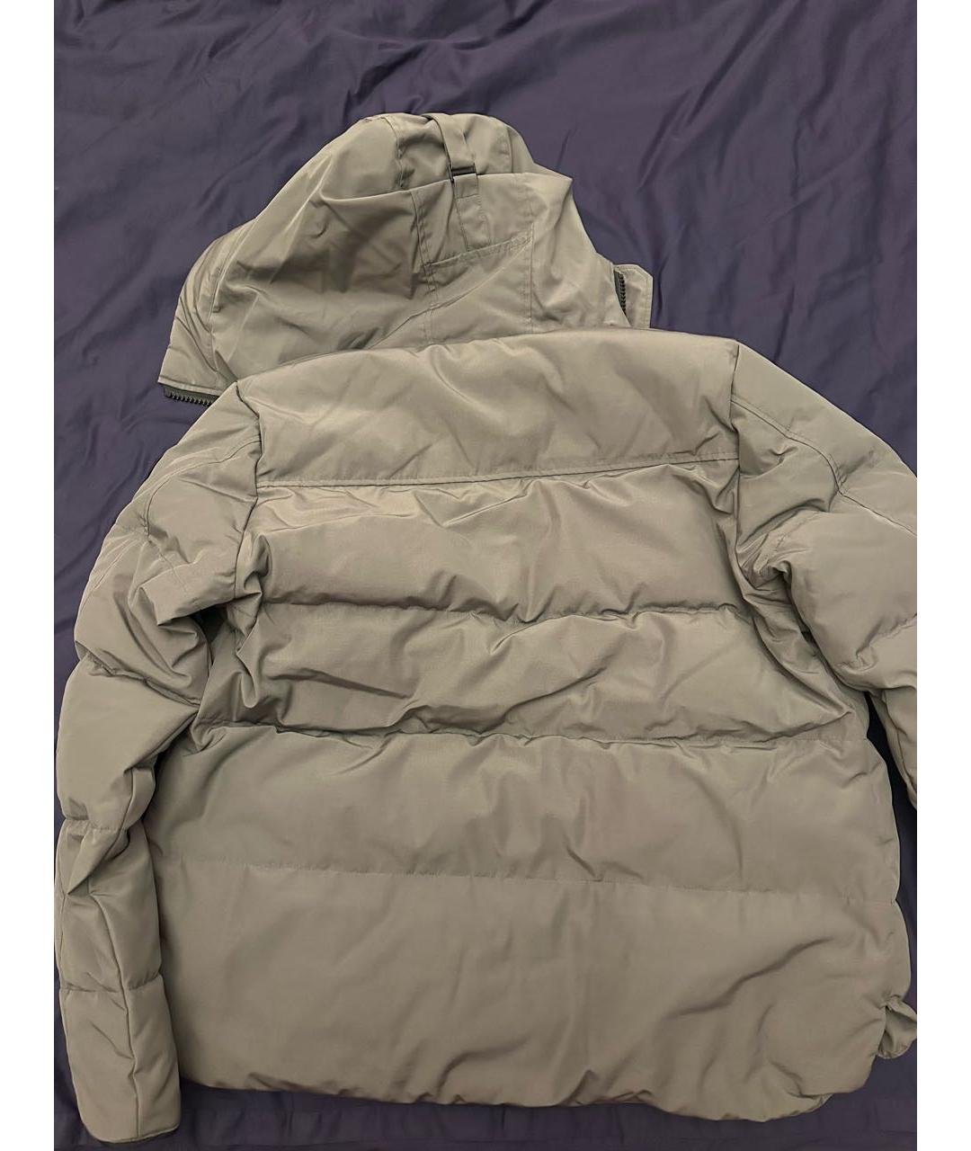 CANADA GOOSE Антрацитовая полиэстеровая парка, фото 2