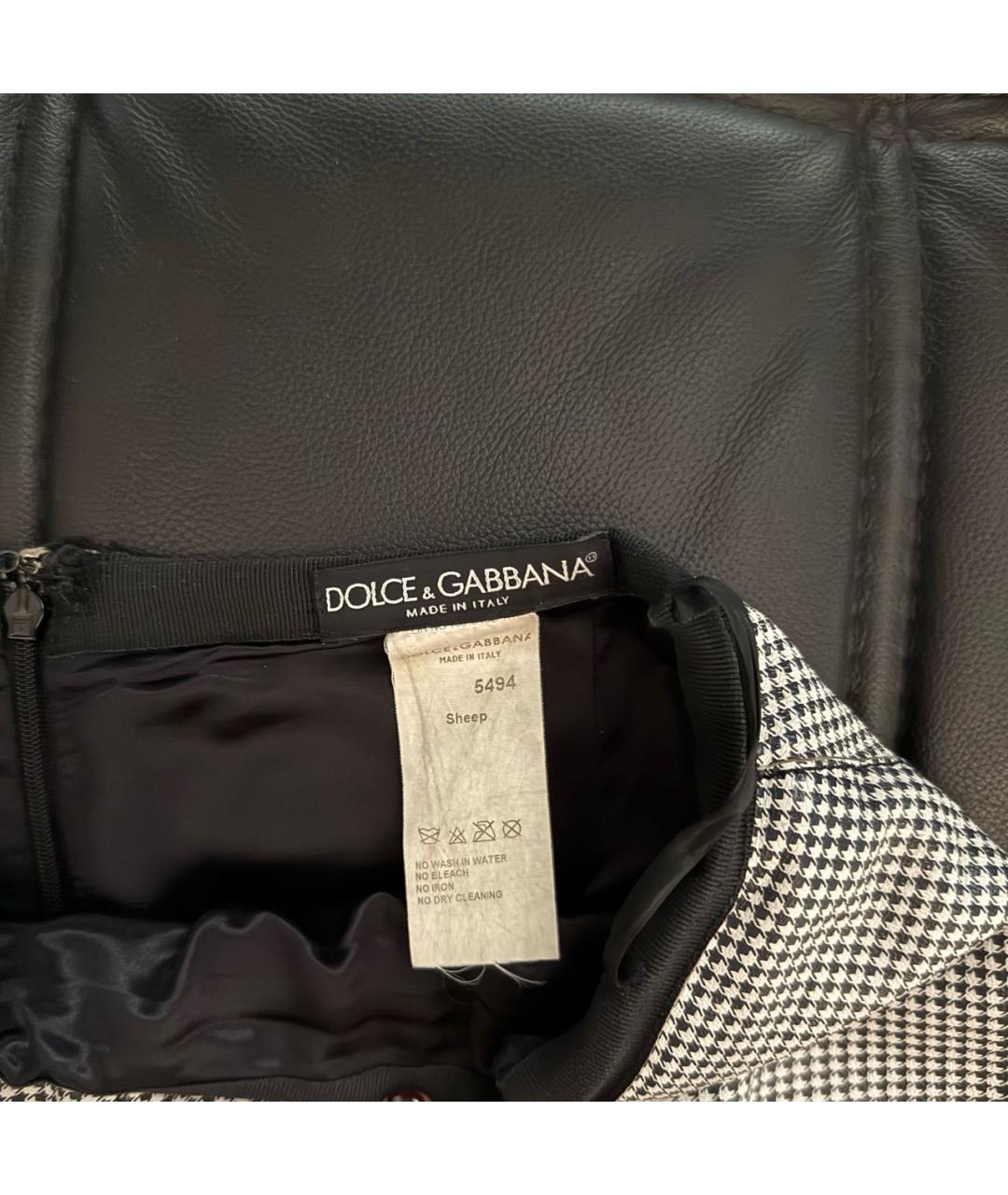 DOLCE&GABBANA Серый костюм с юбками, фото 7