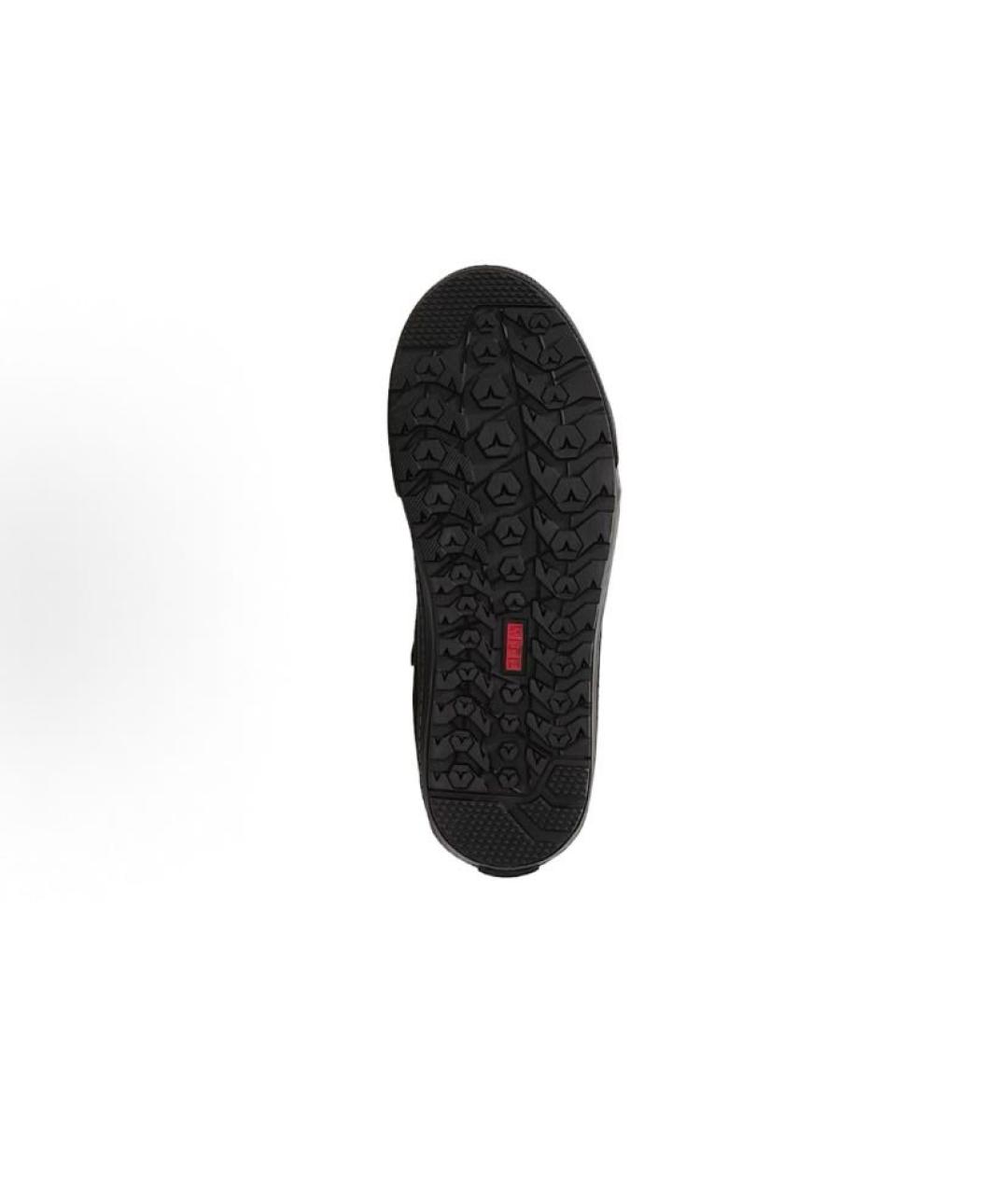 VANS Черные кожаные кроссовки, фото 5