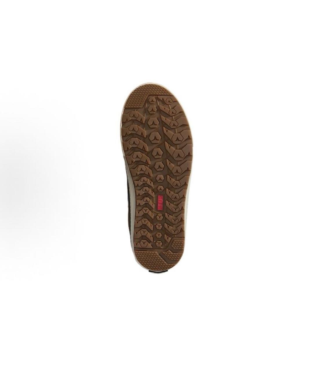 VANS Коричневые кожаные кроссовки, фото 6