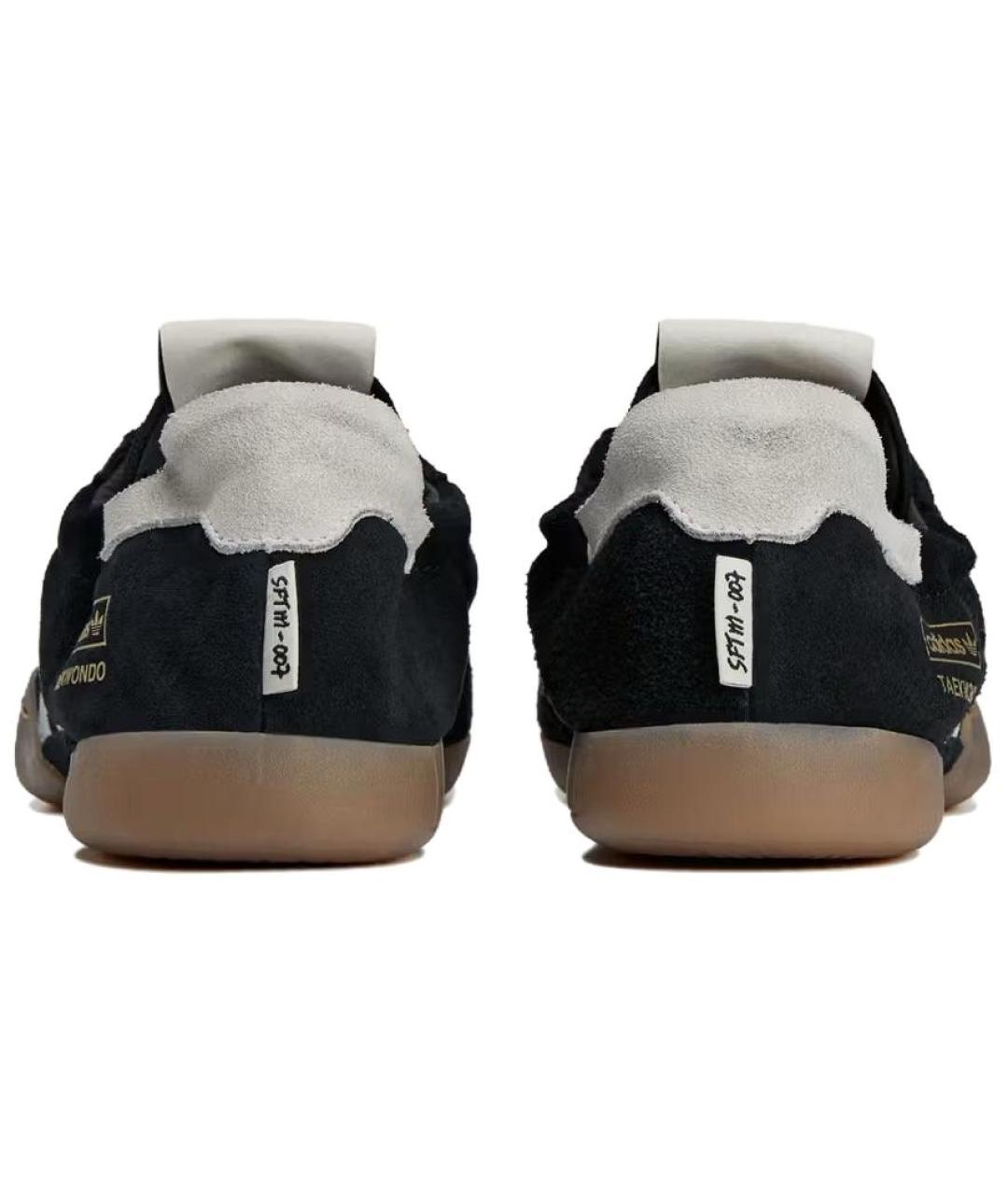 ADIDAS Черные замшевые кроссовки, фото 5