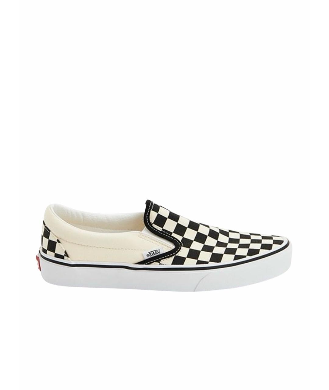 VANS Бежевые текстильные кроссовки, фото 1