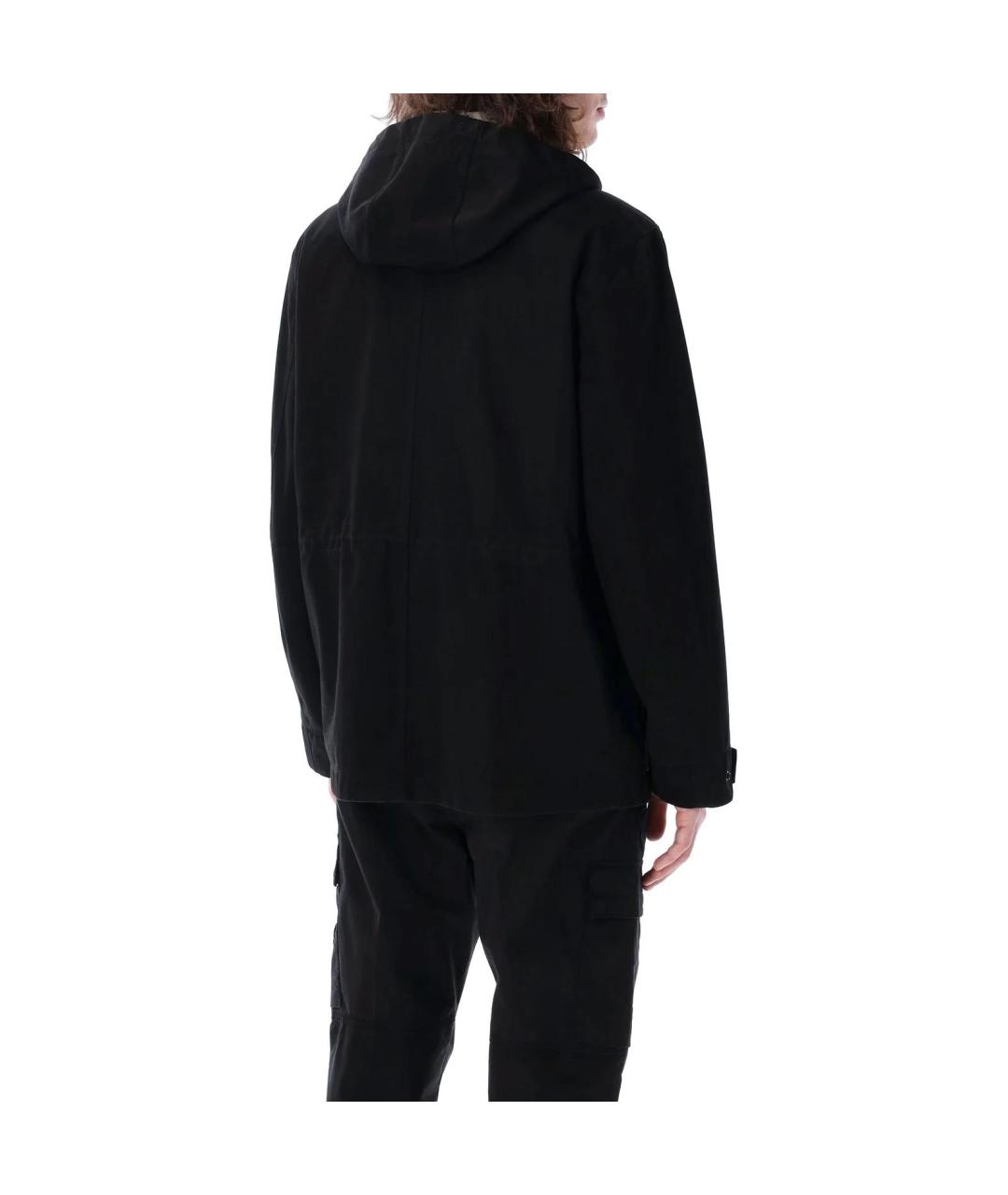 STONE ISLAND Черная куртка, фото 3