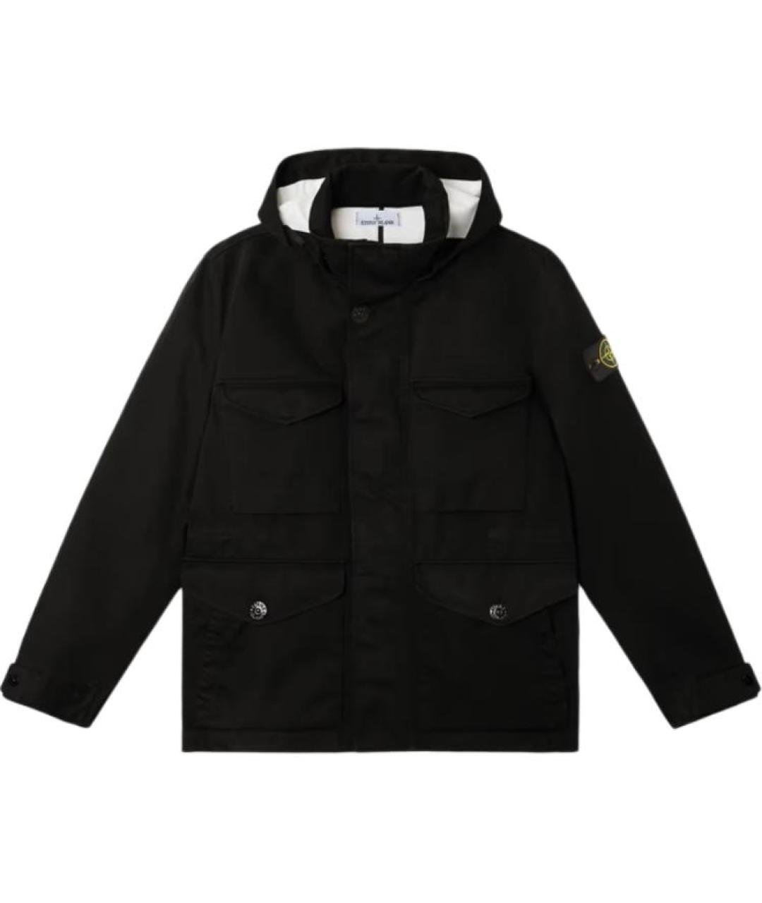 STONE ISLAND Черная куртка, фото 1