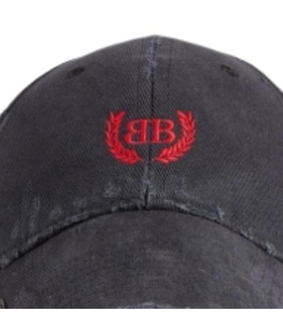 BALENCIAGA Серая хлопковая кепка, фото 3