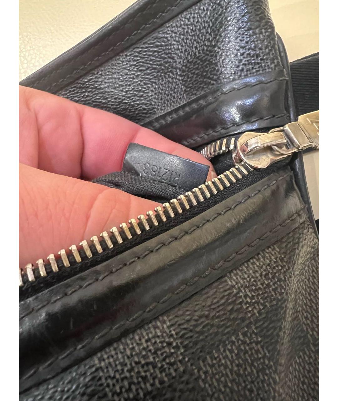 LOUIS VUITTON Серая сумка на плечо, фото 6