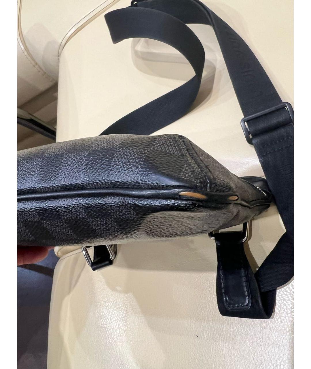 LOUIS VUITTON Серая сумка на плечо, фото 4