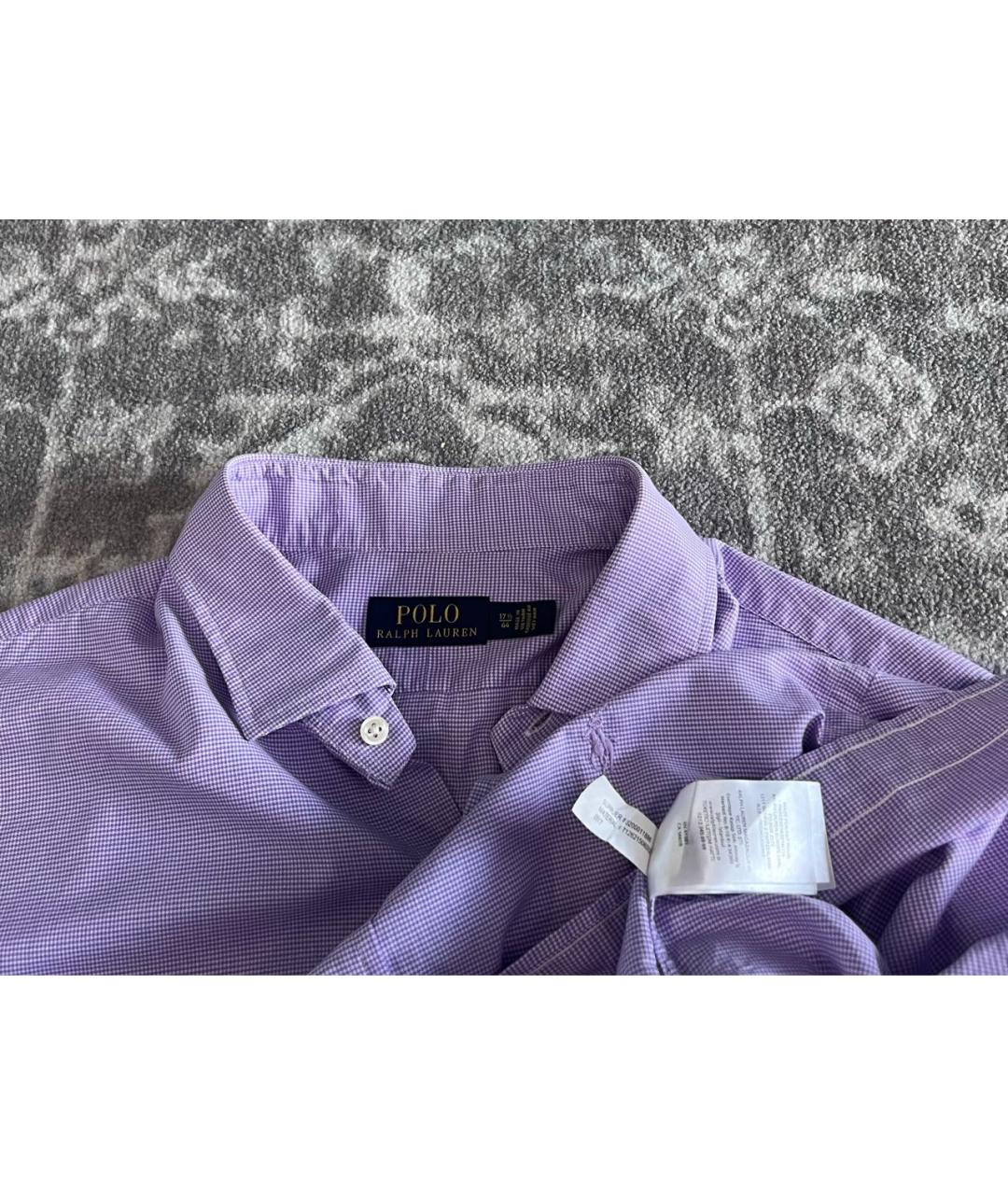 POLO RALPH LAUREN Мульти хлопковая классическая рубашка, фото 4