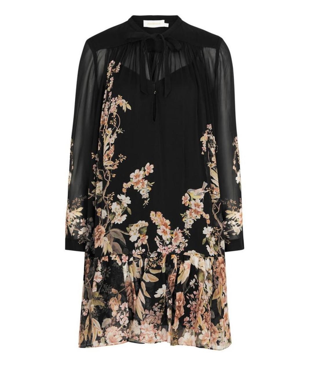 ZIMMERMANN Черное коктейльное платье, фото 7