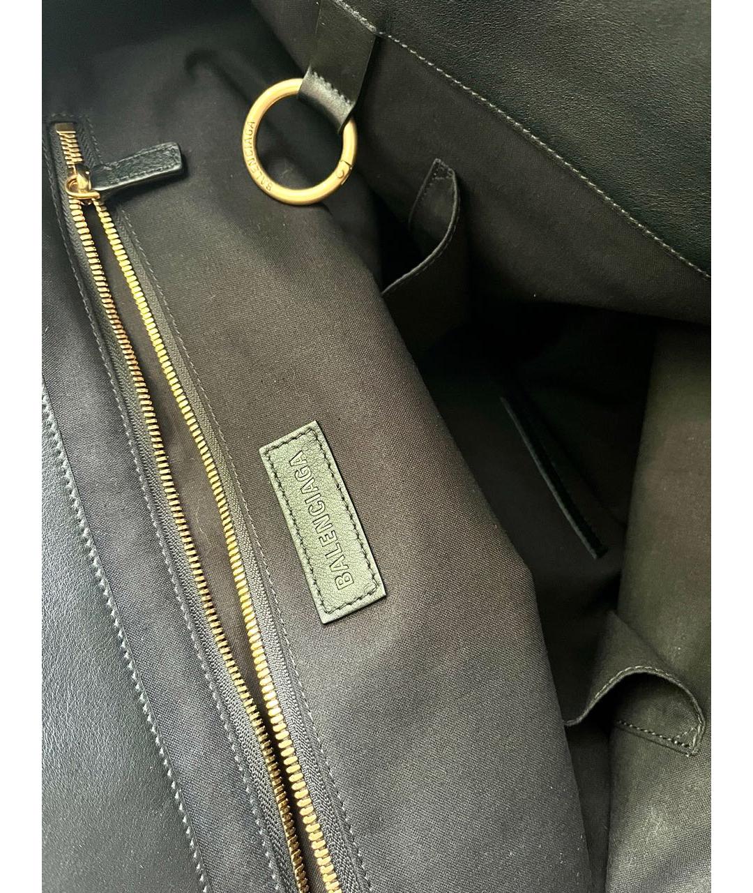 BALENCIAGA Бежевая тканевая сумка тоут, фото 3