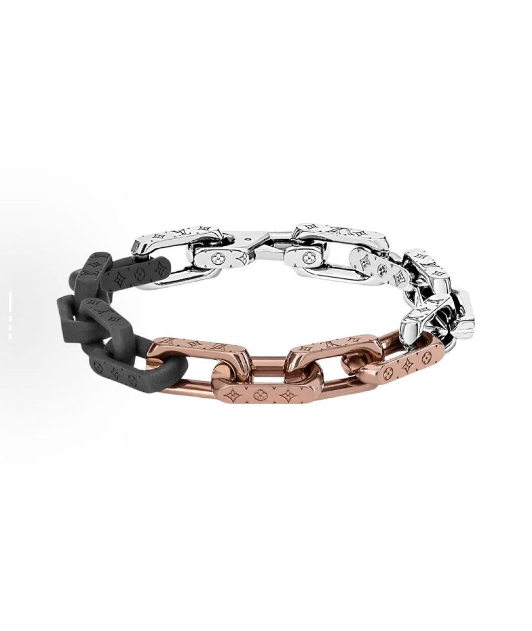 LOUIS VUITTON Серебрянный браслет, фото 1