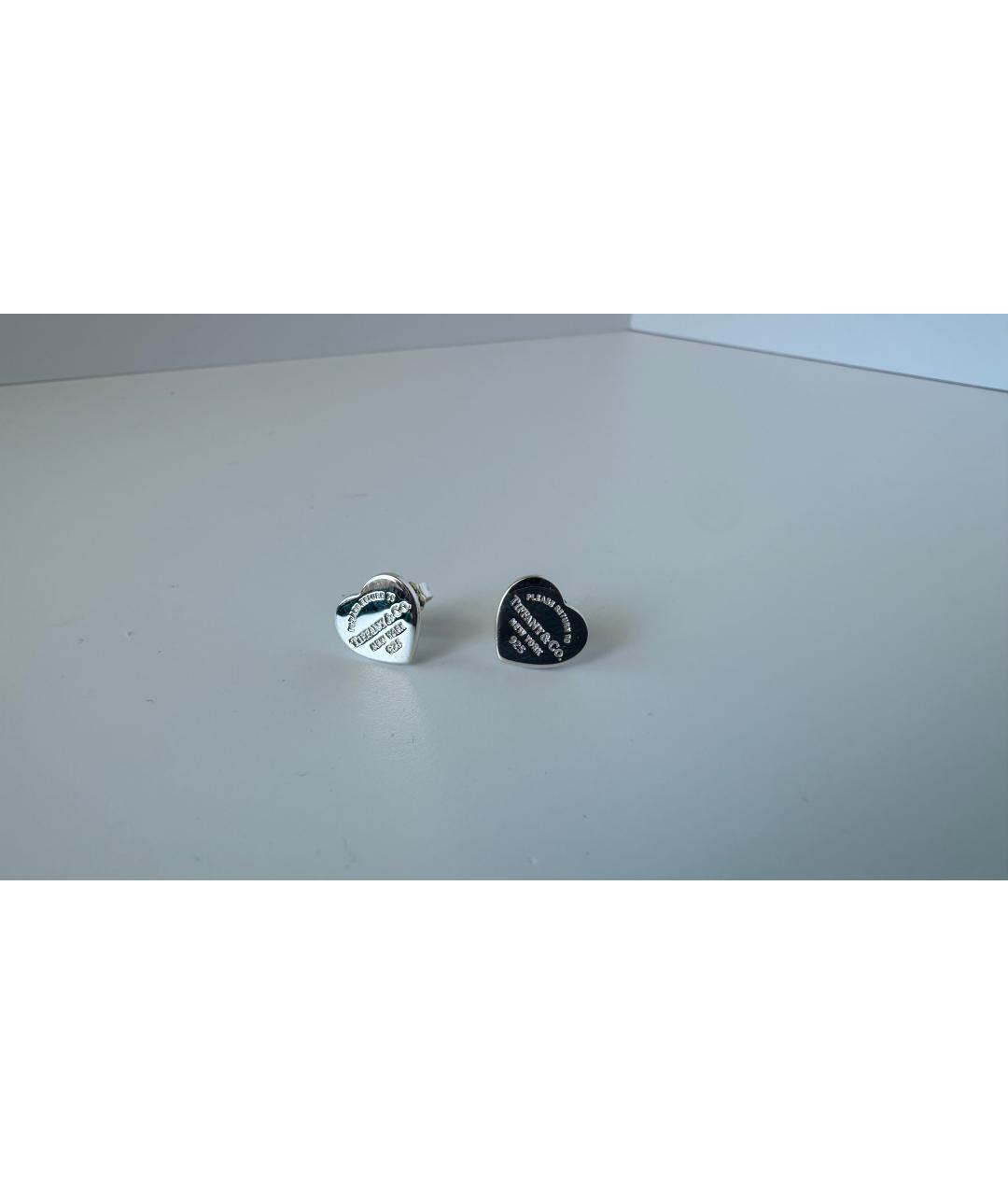 TIFFANY&CO Серебряные серебряные серьги, фото 2