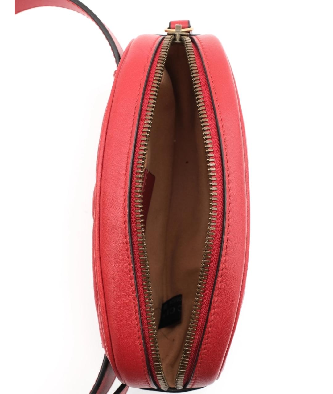 GUCCI Красная кожаная поясная сумка, фото 3