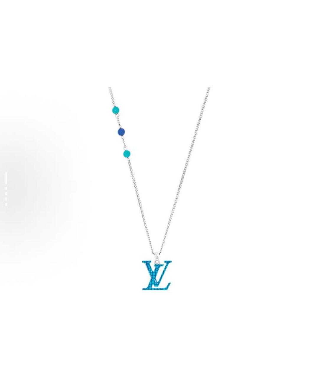 LOUIS VUITTON Бирюзовая подвеска, фото 1